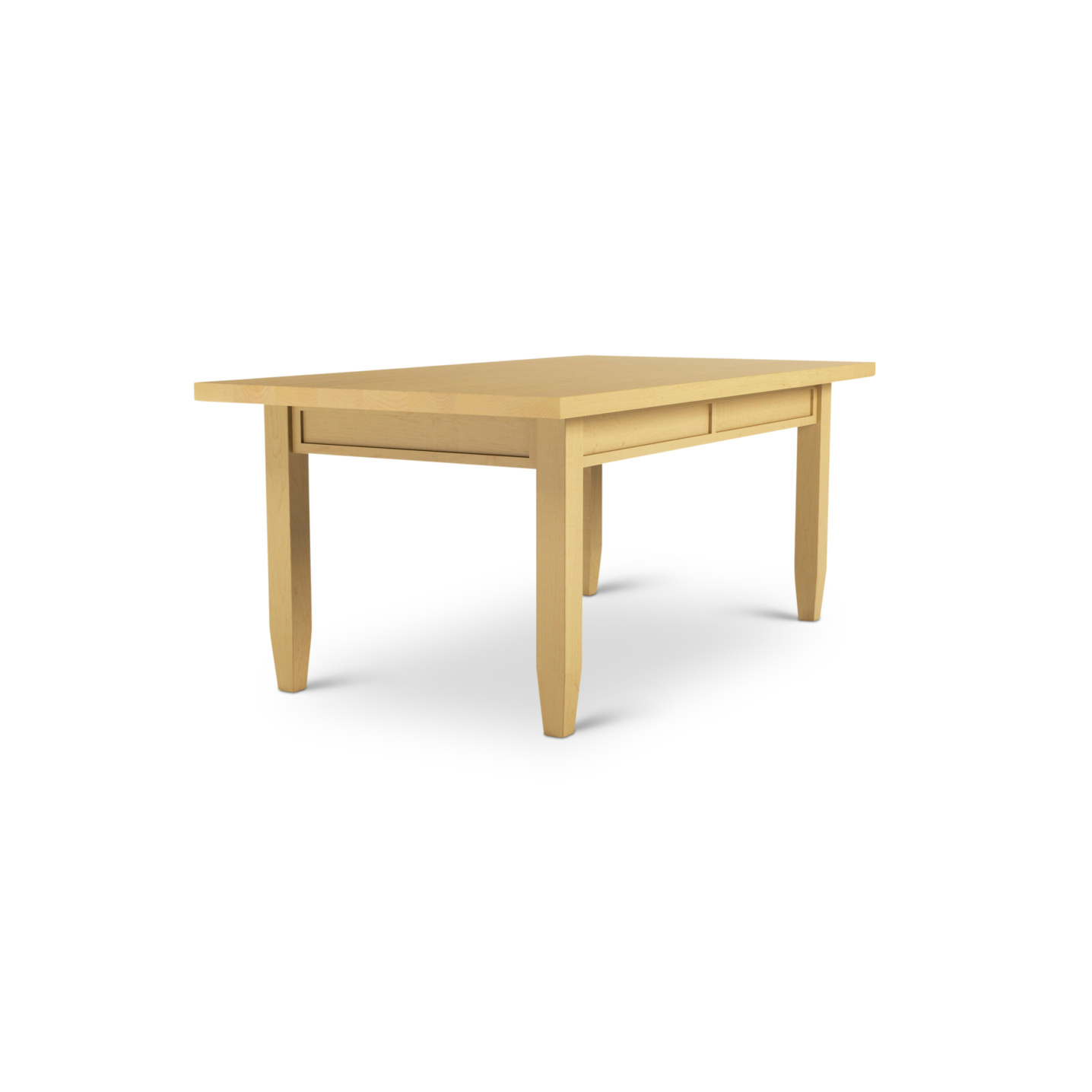 maple kitchen table made with solid woods
