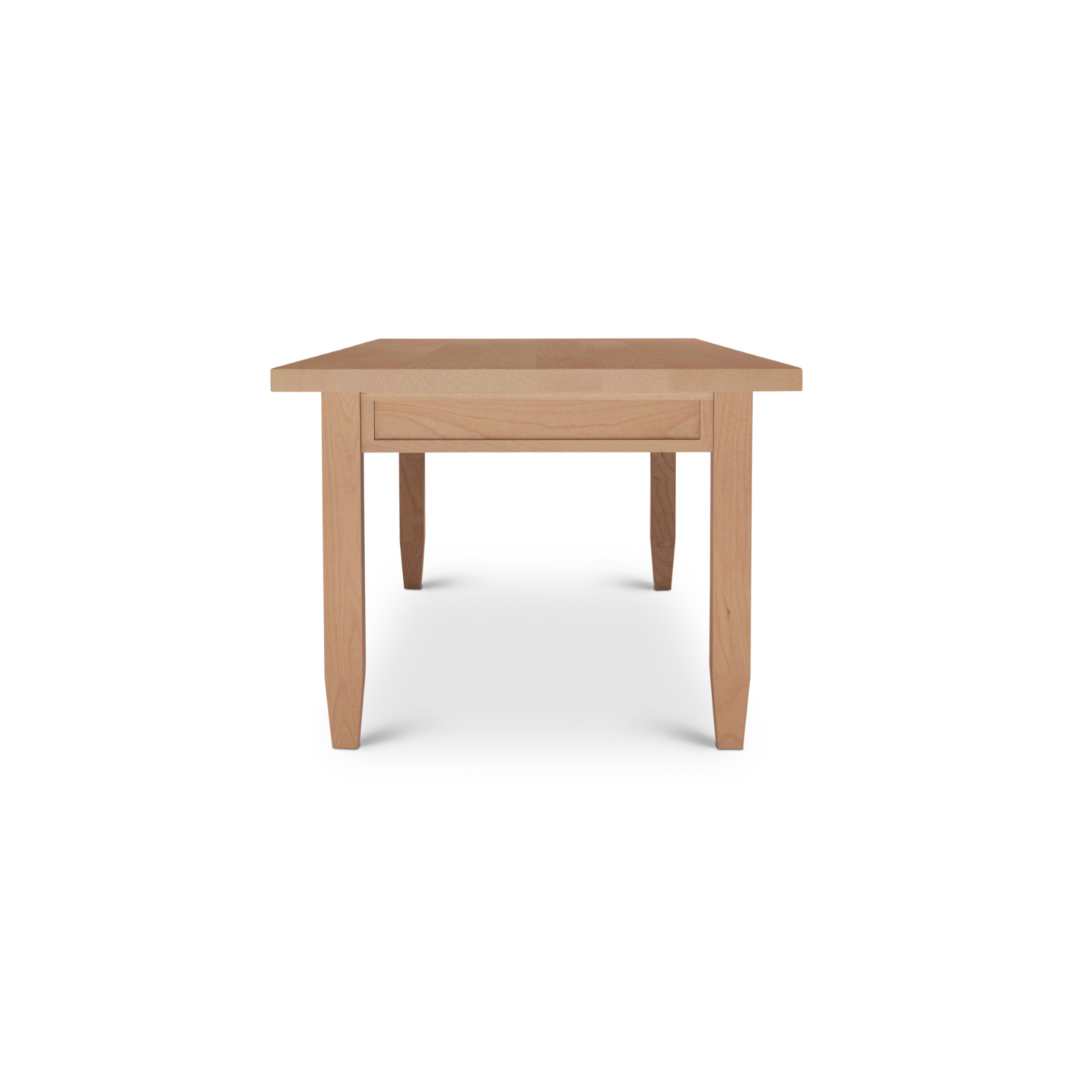 cherry custom table with thick legs