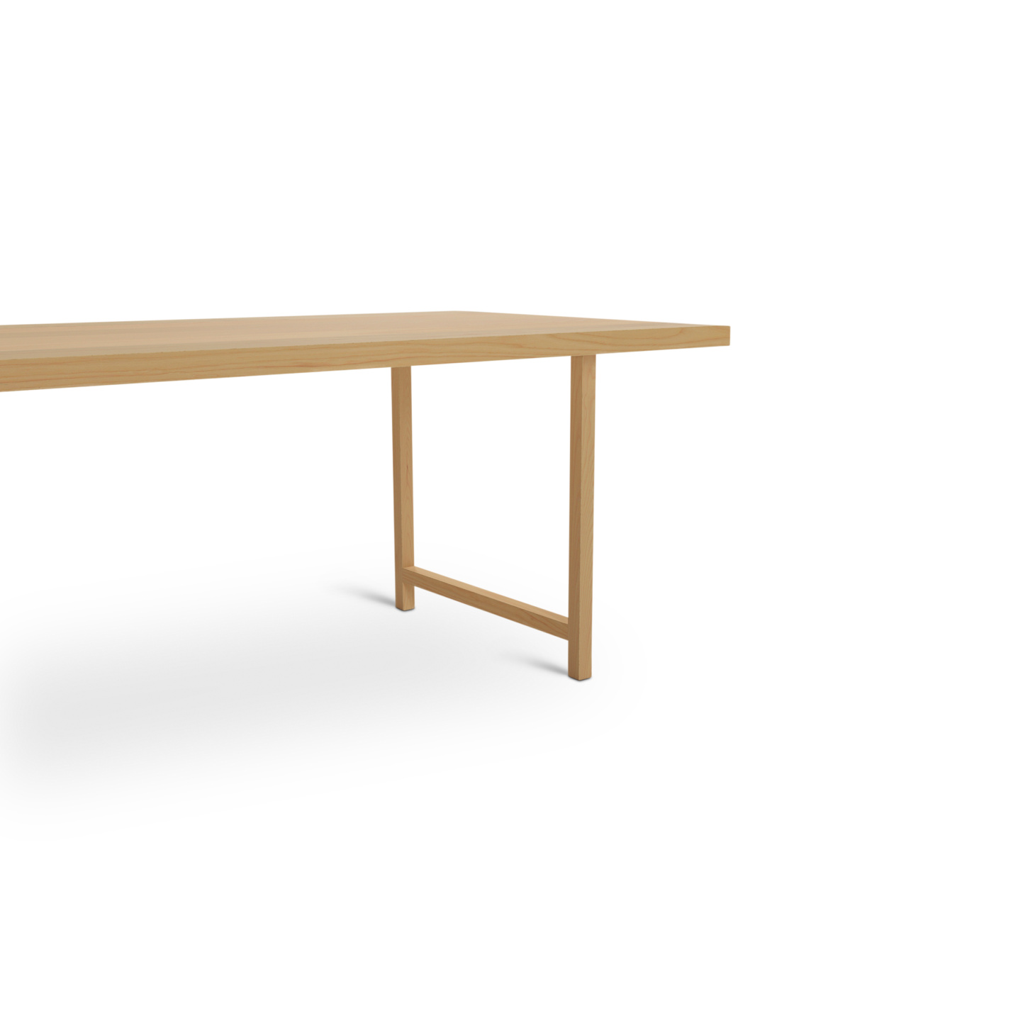 ash table with simple legs