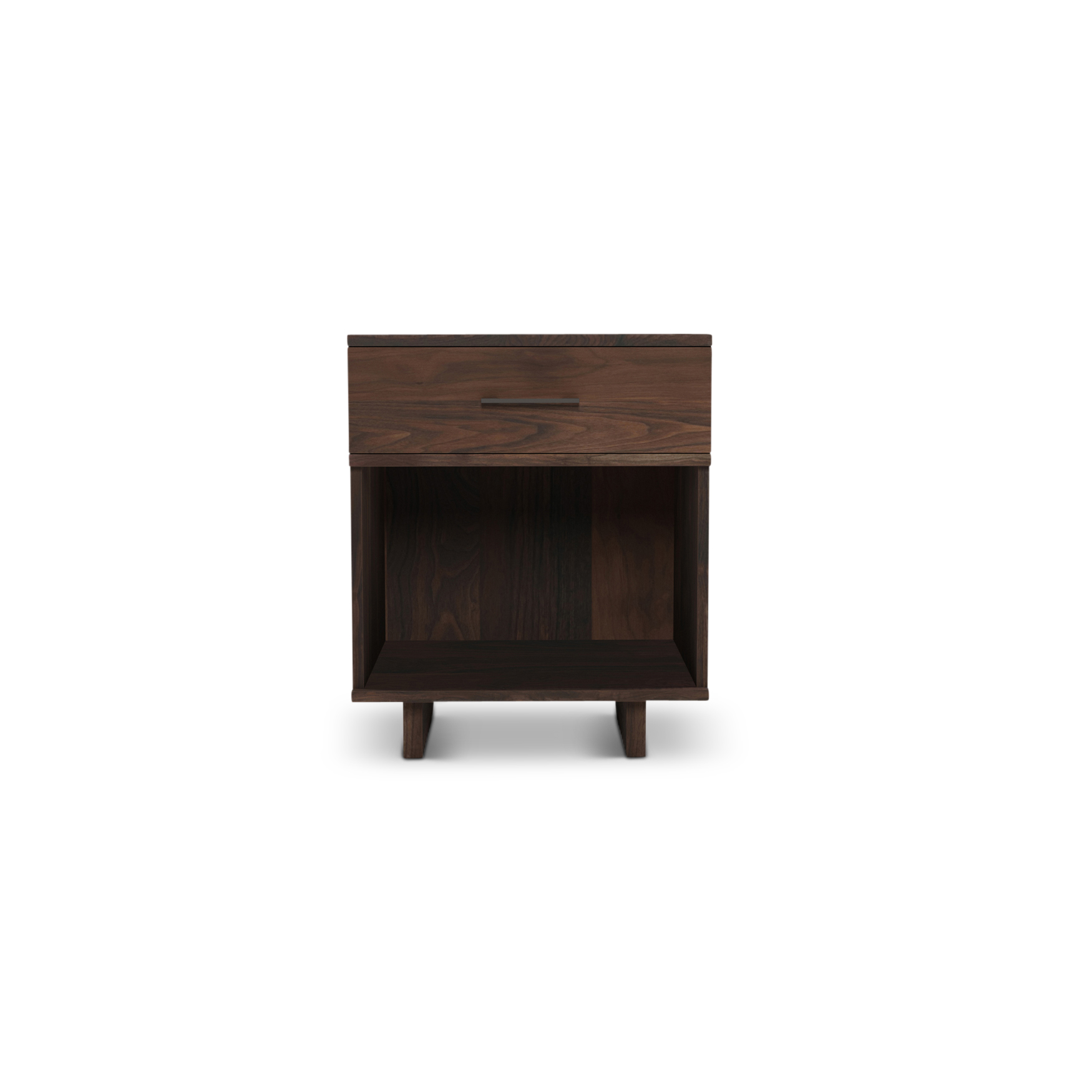 Series 252 Small Bedside Table – Walnut