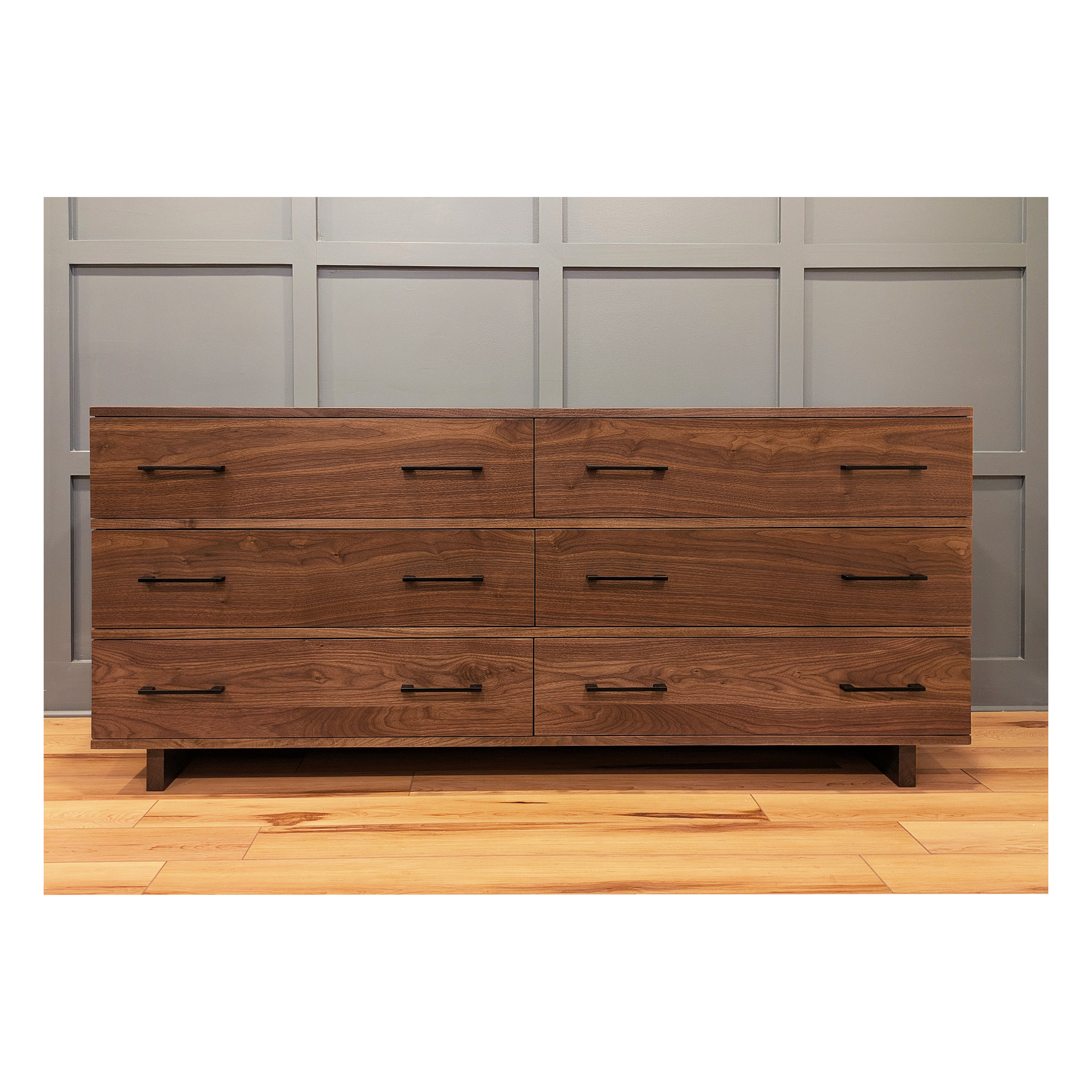 Series252_6FootRealWalnutDresser_1 Real Walnut 6 foot dresser