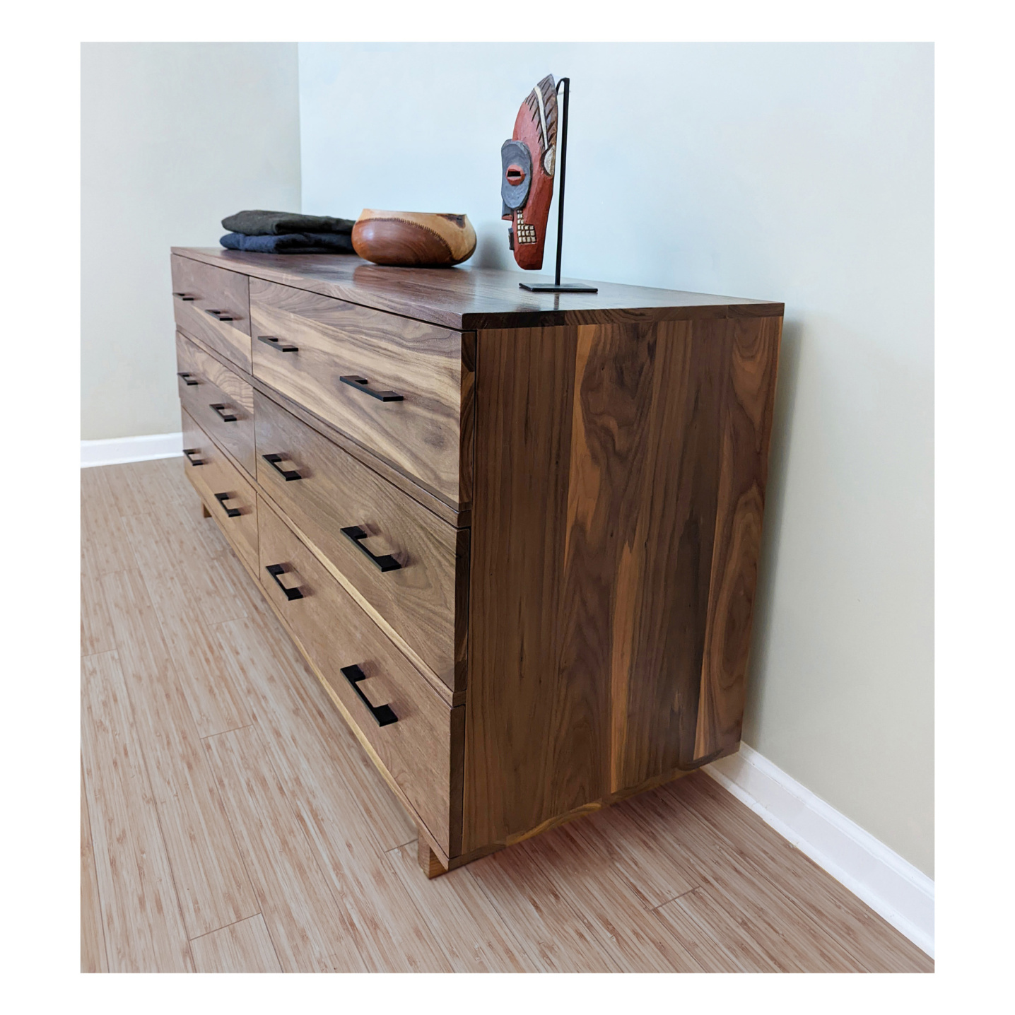 Solid Walnut Dresser--Made by 57NorthPlank Fine Furniture