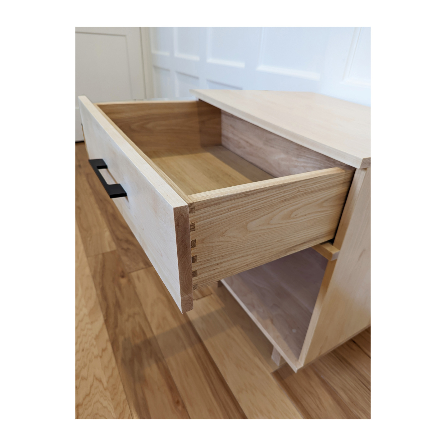 Solid Wood nightstand drawer