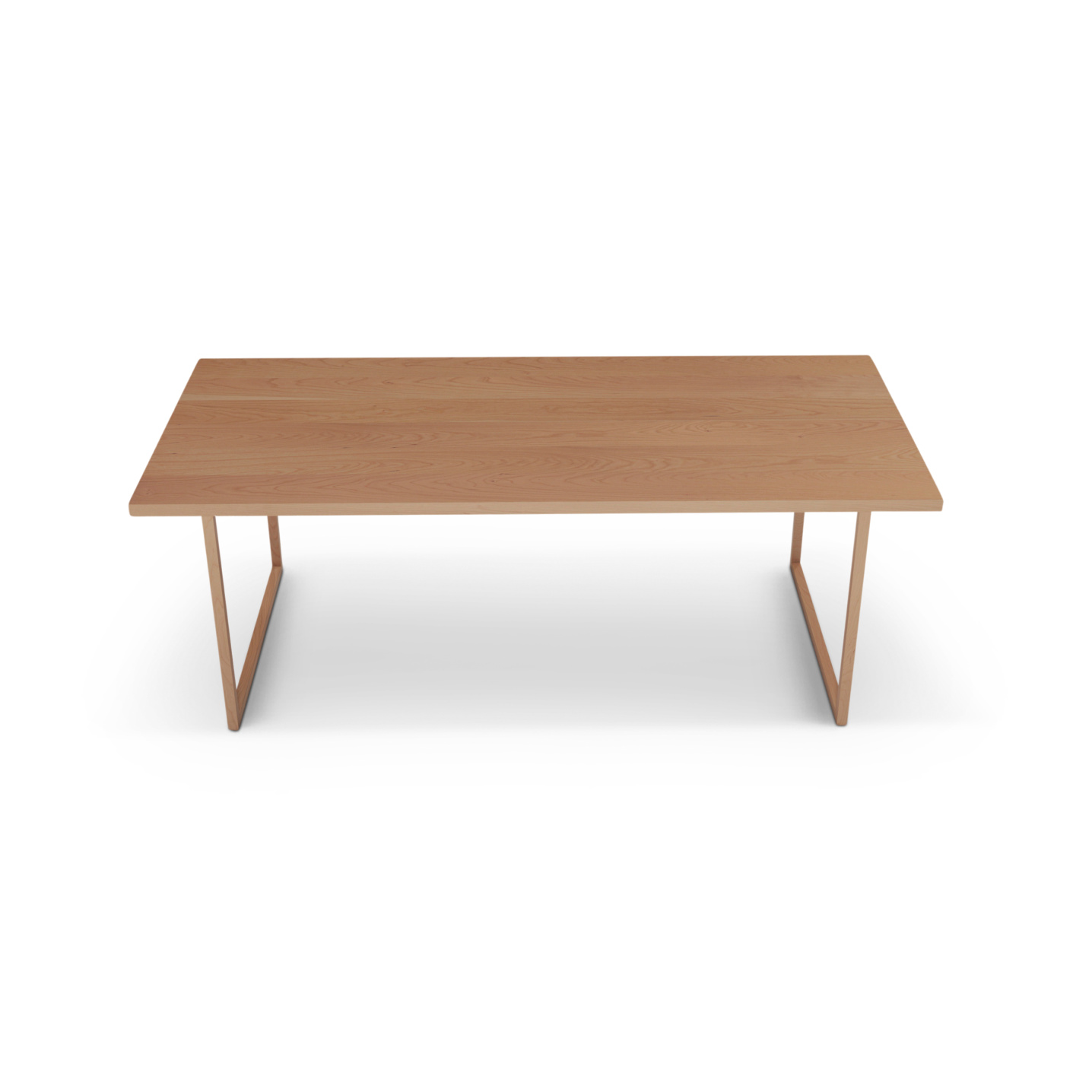 Cherry Table with solid wood planks