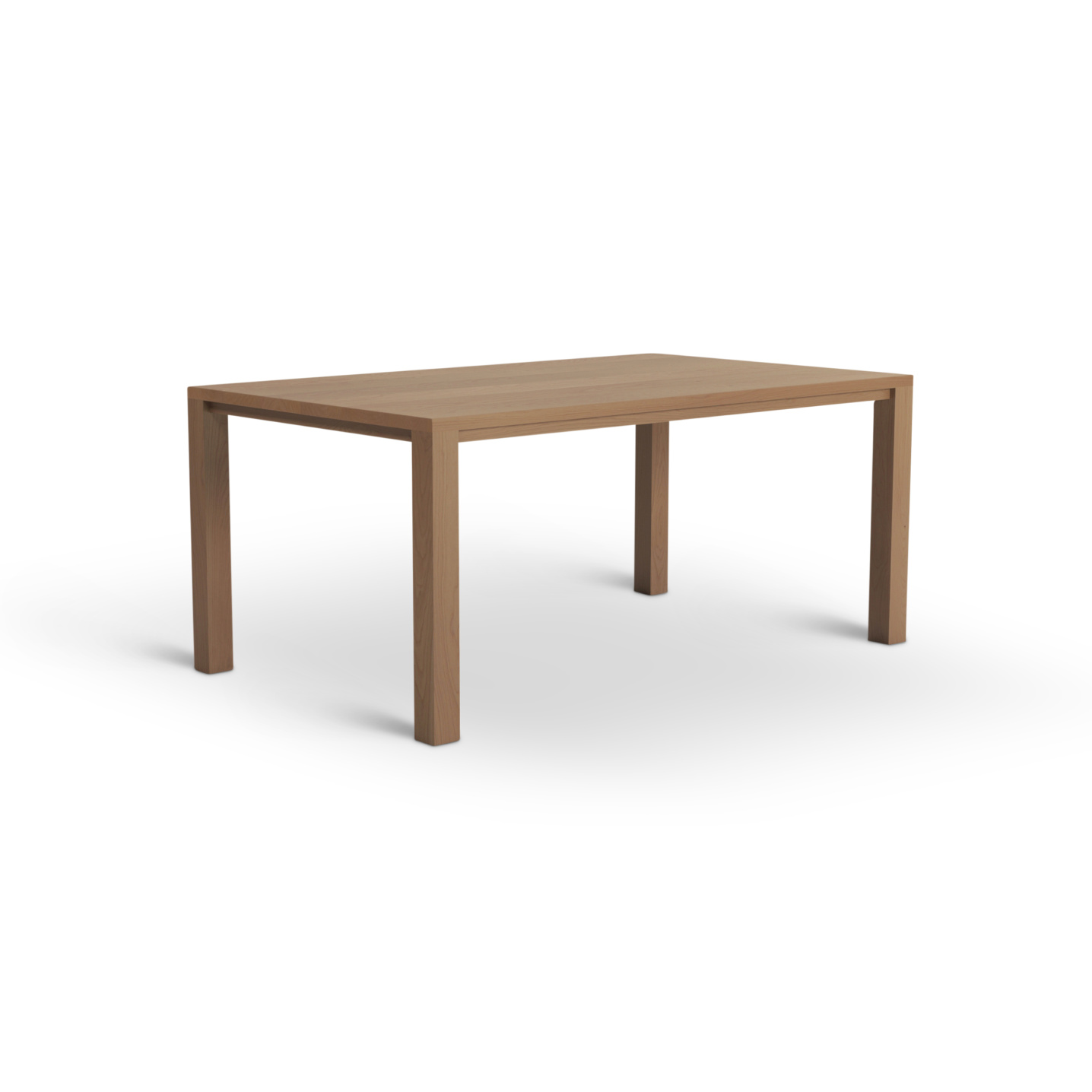 Solid cherry table with square legs