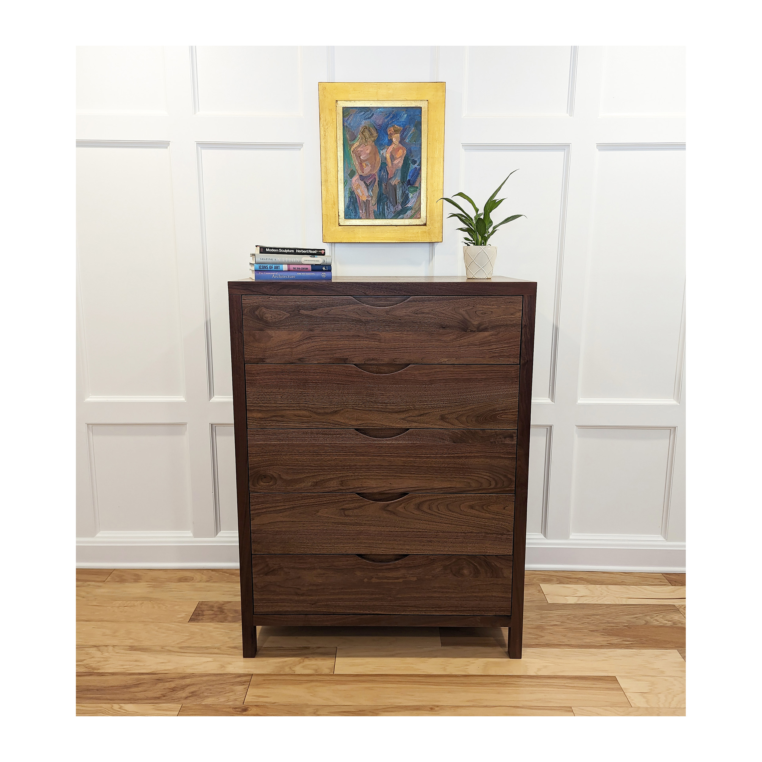 Series 353 Tall Dresser With Five Drawers At 36″ In Width