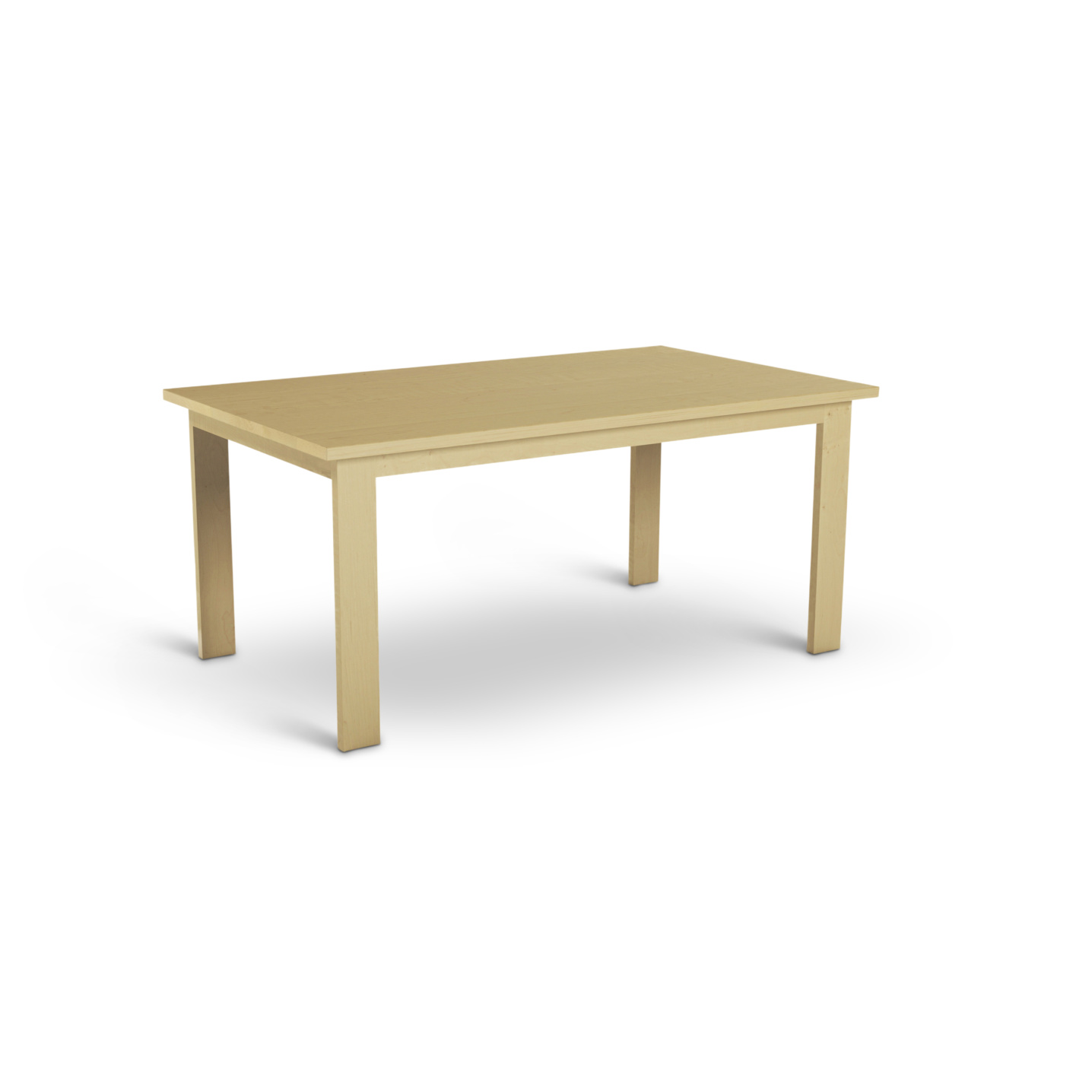 66" Maple Modern Table