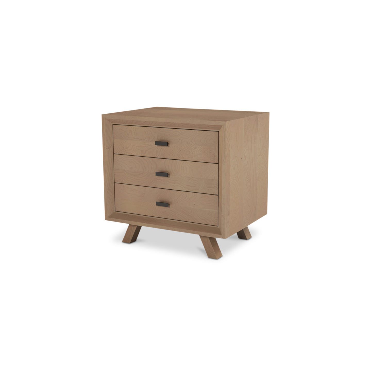 American made cherry wood bedside table