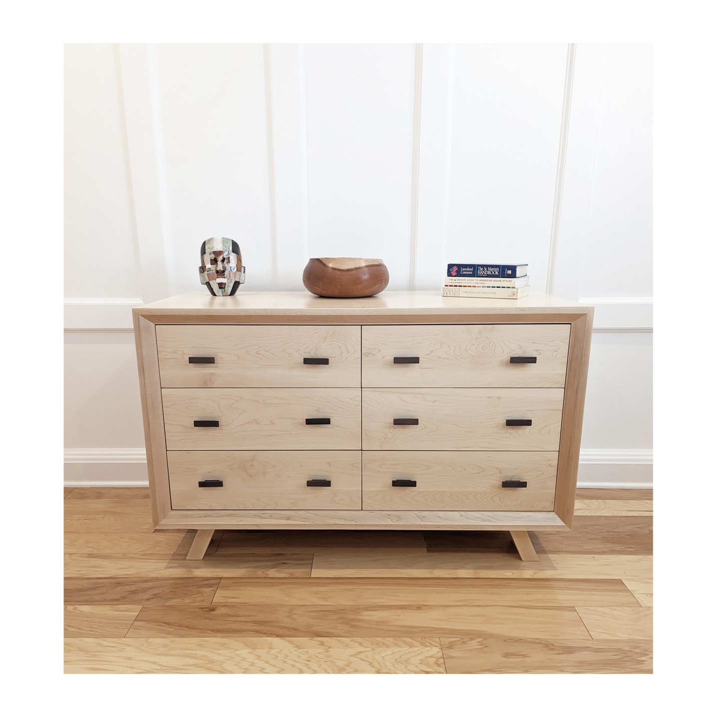 Maple Dresser at 4 feet in width--Made by 57NorthPlank Tailored Modern Furniture