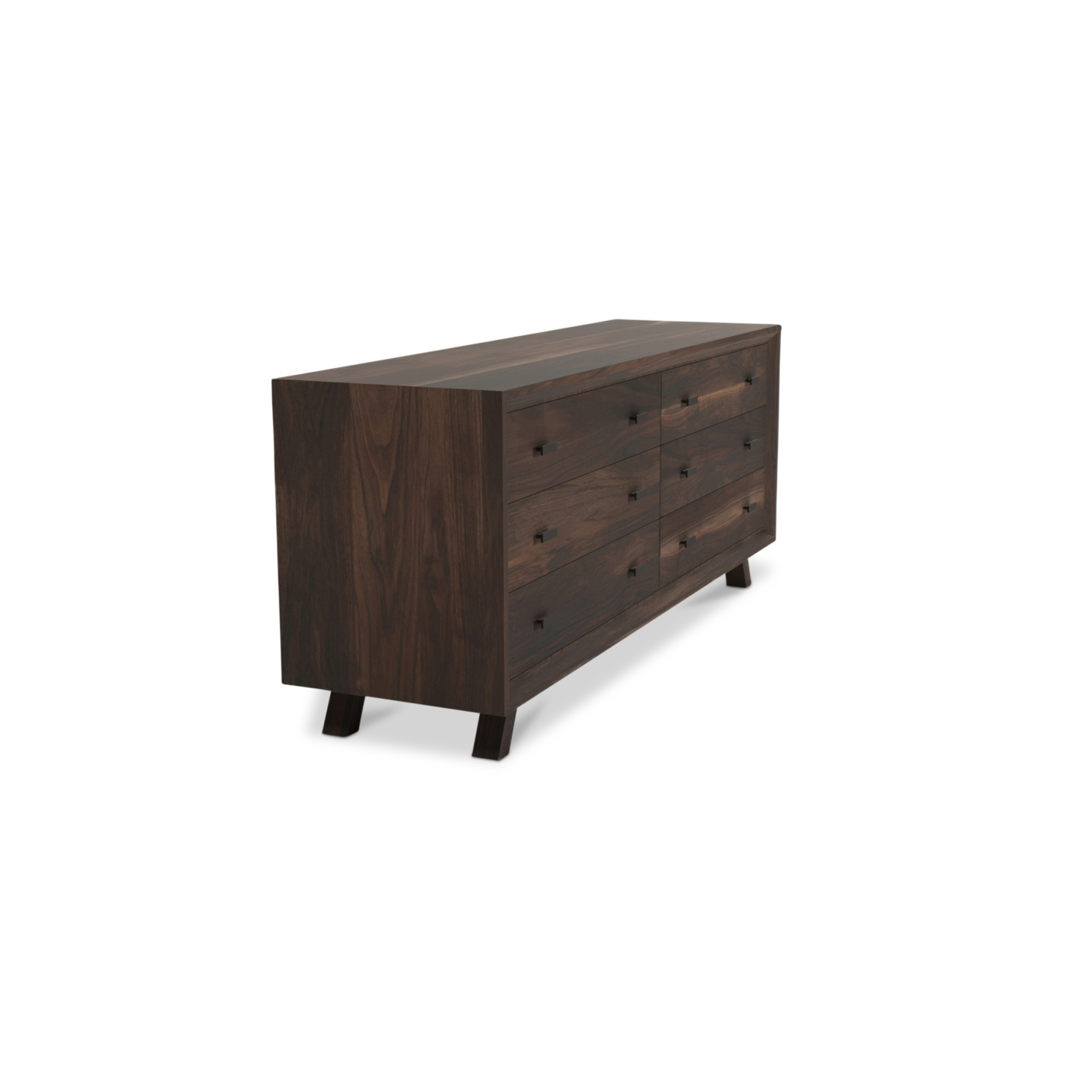 Walnut wood dresser