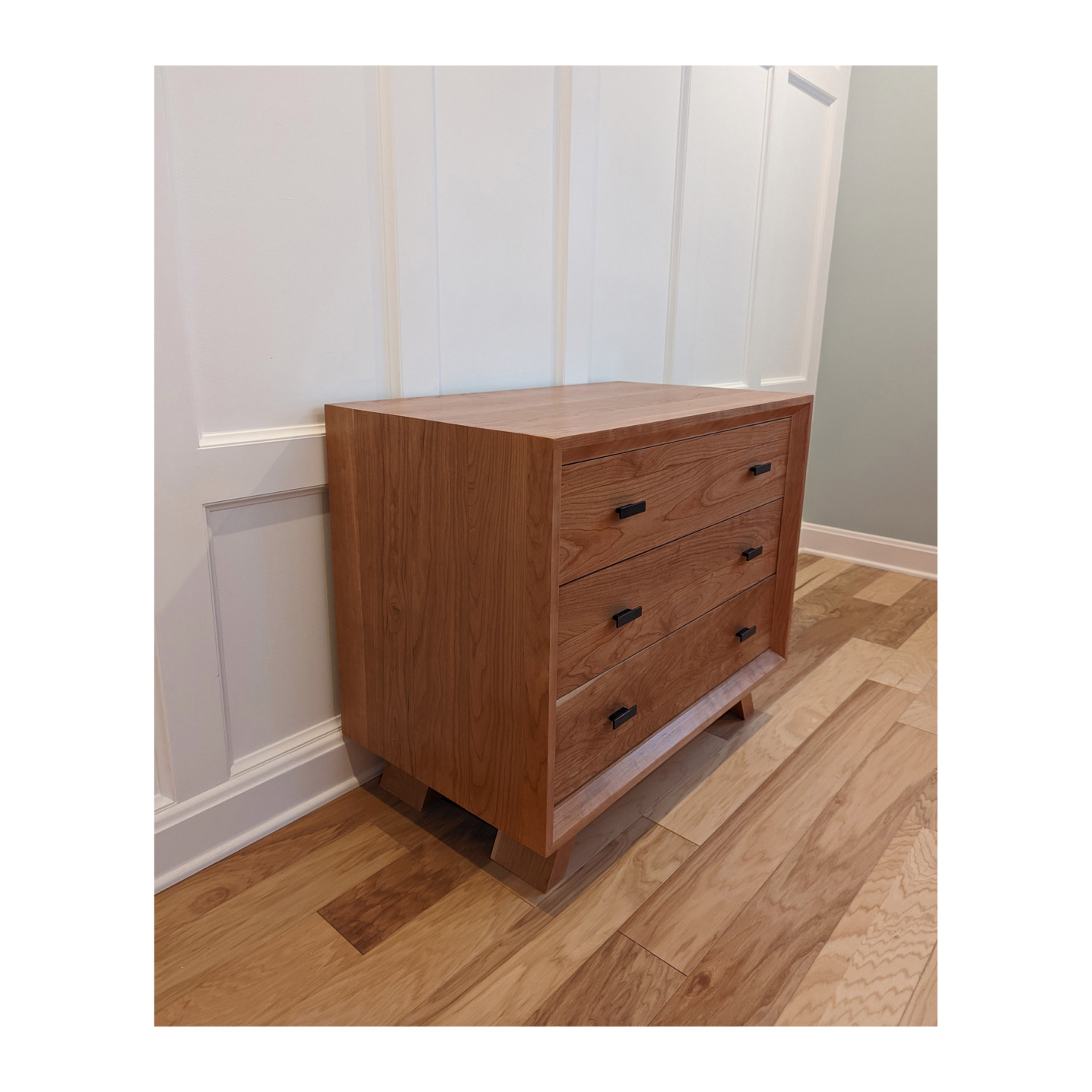 Custom Cherry Dresser in a Contemporary style