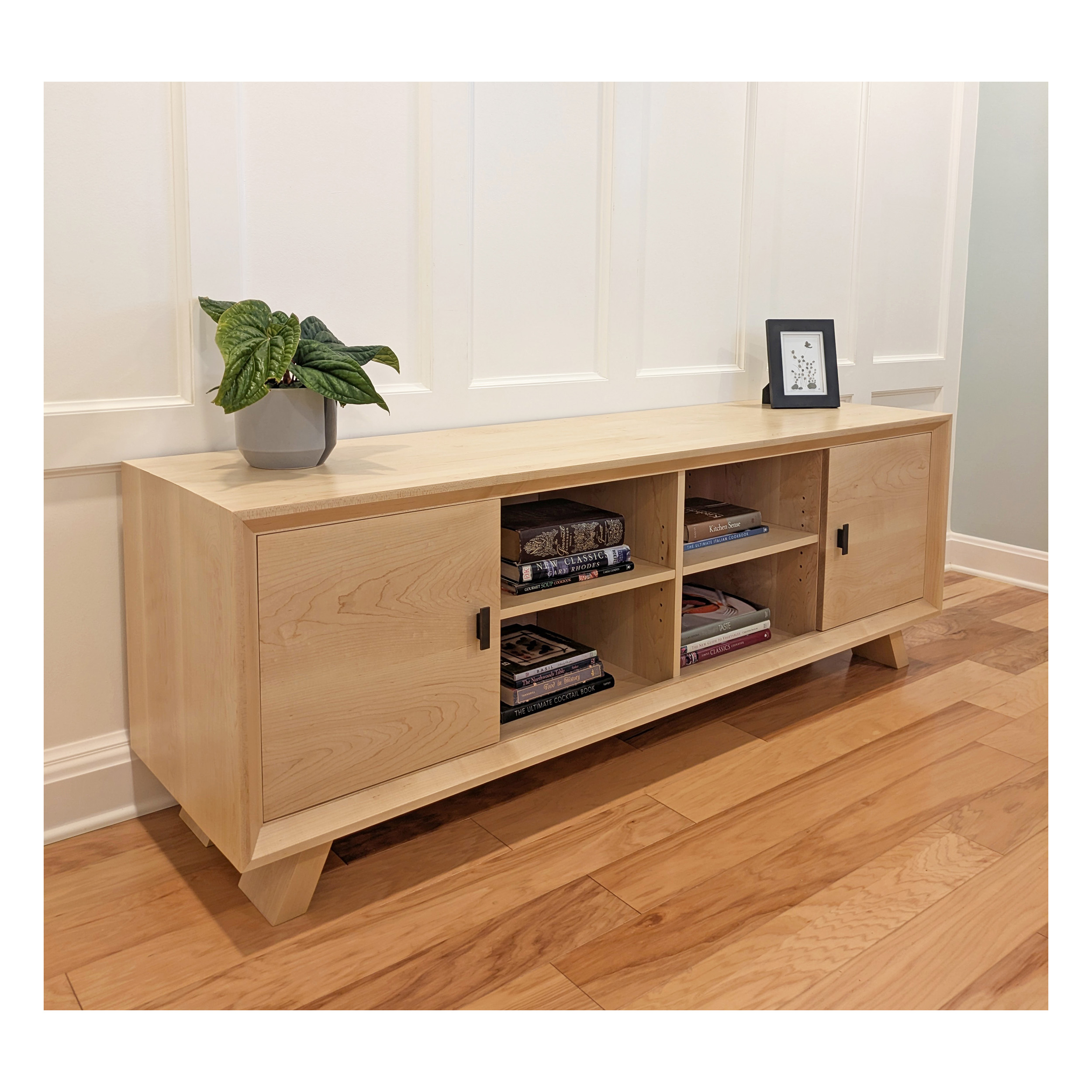 Solid Wood Media Console