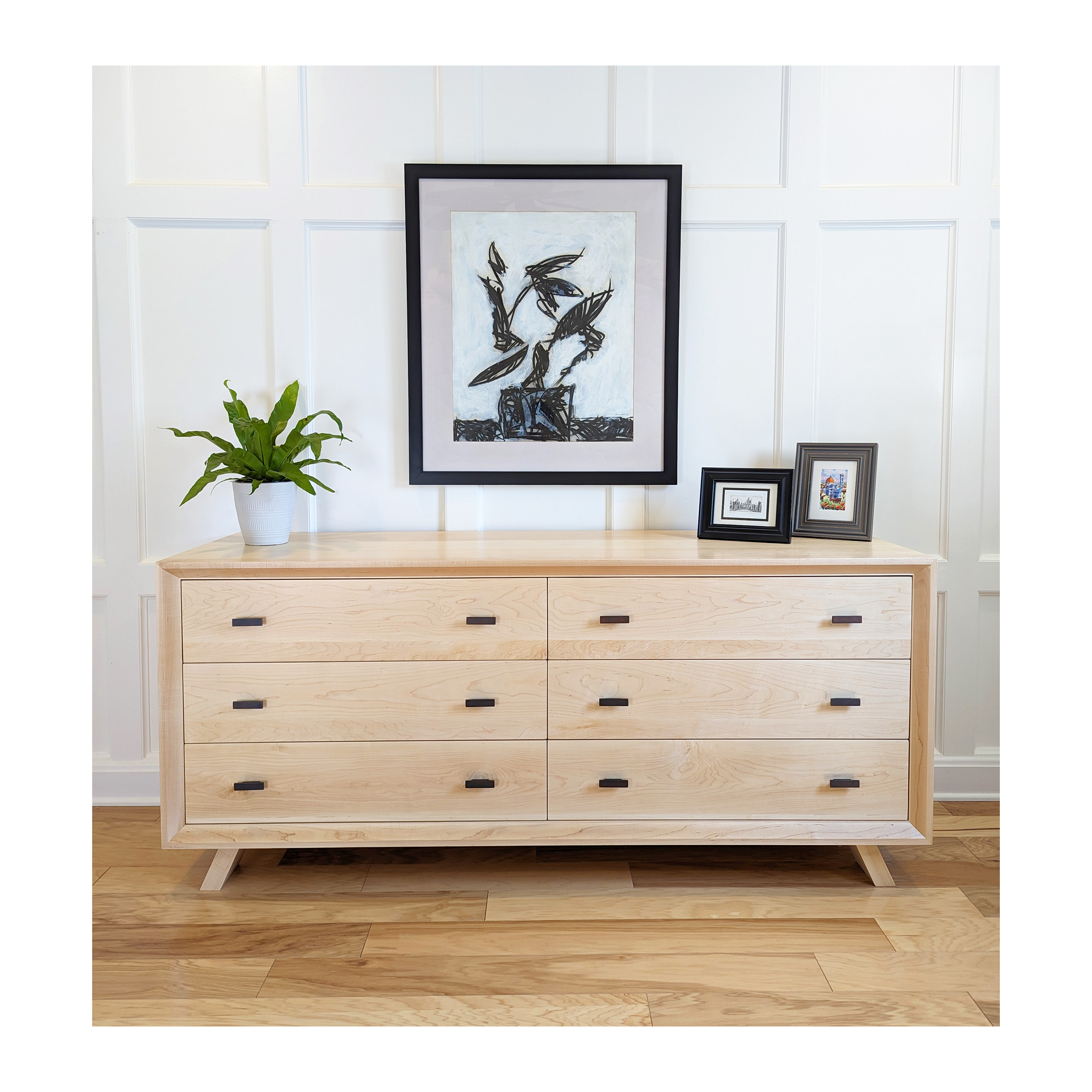 Series 555 Dresser With Six Drawers At 72″ In Width